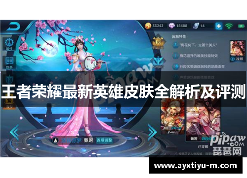 王者荣耀最新英雄皮肤全解析及评测